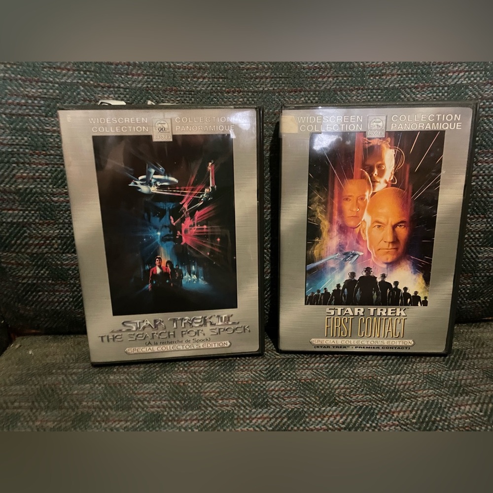 🖖Star Trek The Search For Spok First Contact Special Collectors Edition DVD 🖖